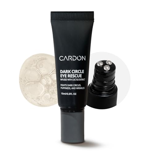 Cardon | Dark Circle Rescue for Men and Women | Under Eye Roller Eye Stick Massager for Puffy Eyes, Dark Circles, Bags, Wrinkles | Made with Peptides, Niacinamide, Hyaluronic Acid