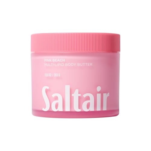Saltair Multi-Lipid Body Butter | Pink Beach Moisturizer | 10 oz