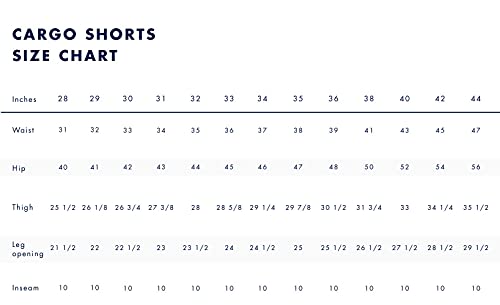 Tommy Hilfiger Men's 6 Pocket Cargo Shorts Bright White
