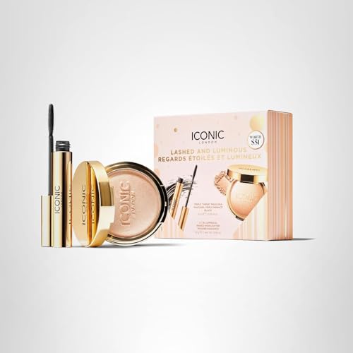 ICONIC LONDON Makeup Set for Natural Glow | Lashed and Luminous