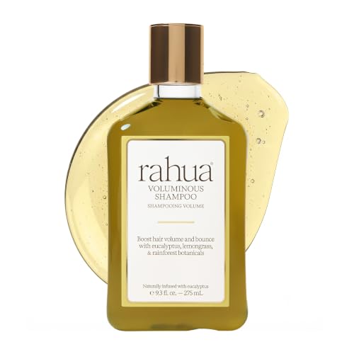 Rahua Voluminous Shampoo - Natural Volumizing Shampoo for Fine to Medium Hair - Sulfate Free Clarifying Hair Care with Rahua Oil, Lemongrass & Green Tea - Organic, Vegan & Color Safe - 9.3 Fl Oz