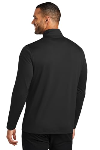Port Authority Men's Dry Zone UV Micro-Mesh Quarter-Zip Pullover