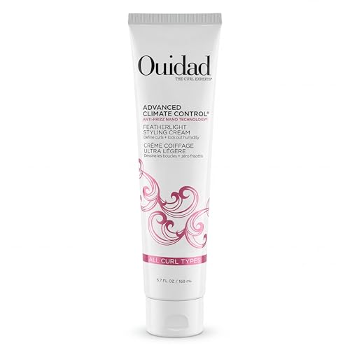 Ouidad Advanced Climate Control Featherlight Curls Styling Cream, Soft Hold