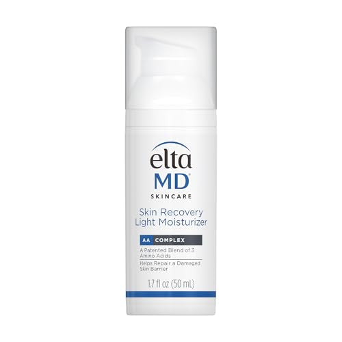 EltaMD Skin Recovery Light Face Moisturizer for Dry Skin, Oil Free, 1.7 oz