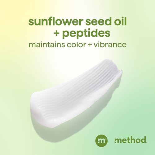Method Color Protect Conditioner, Mindful Matcha – Safe for Color-Treated Hair, Protects from Environmental Stressors, with Strengthening Peptide – Paraben Free, Cruelty Free – 13.5 oz
