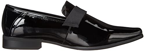 Calvin Klein Men's Bernard Loafer, Black Patent, 10