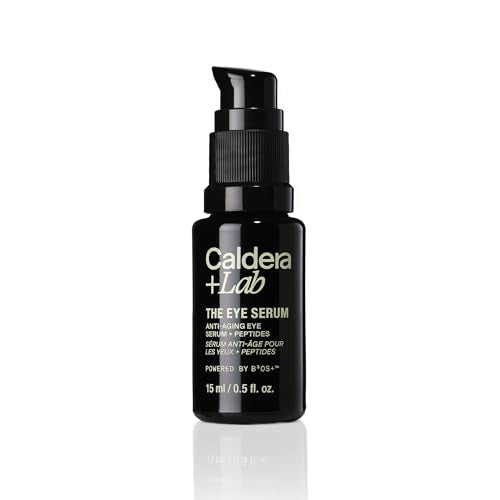 Caldera + Lab The Eye Serum | Men’s Anti-Aging Serum + Peptides, 0.5 Fl Oz