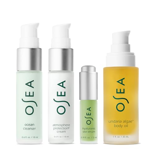 OSEA Face + Body Bestsellers, 4-Piece Skin Care Travel-friendly Set