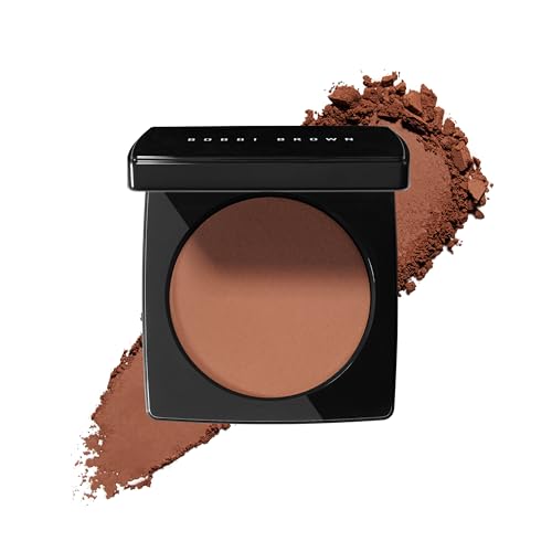 Bobbi Brown Bronzing Powder | Matte Finish Face Bronzer for Natural-Looking Warmth and Contour with Coconut Oil | For All Skin Tones and Complexions, Natural, 0.32 Ounce