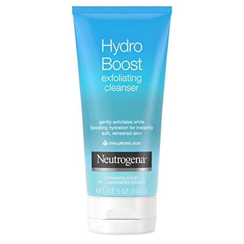 Neutrogena Hydro Boost Exfoliating Facial Cleanser Scrub, 5 oz, 3 Pack