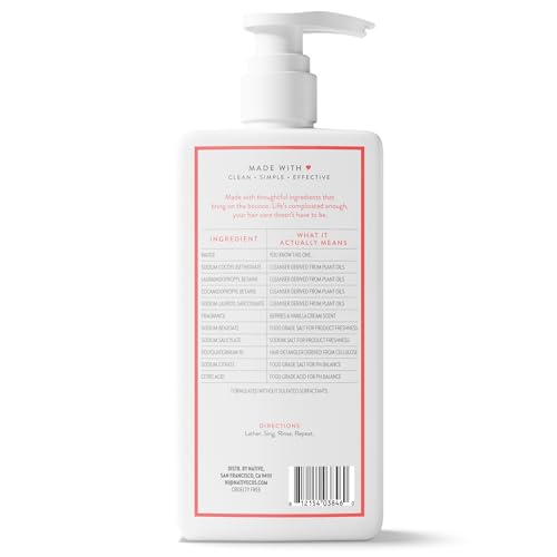 Native Volumizing Shampoo Berries & Vanilla Cream 16.5 fl Oz.