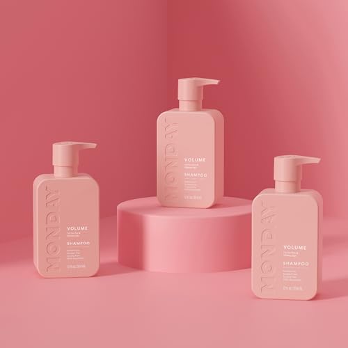 MONDAY HAIRCARE VOLUME Shampoo with Hydrolyzed Collagen & Macadamia Oil for Thin, Fine & Flat Hair 354 mL