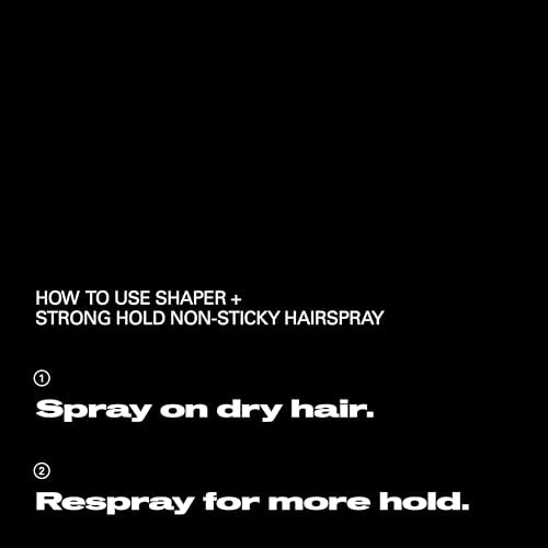Sebastian Professional Shaper Plus Hairspray, 50% VOC | Humidity Resistant