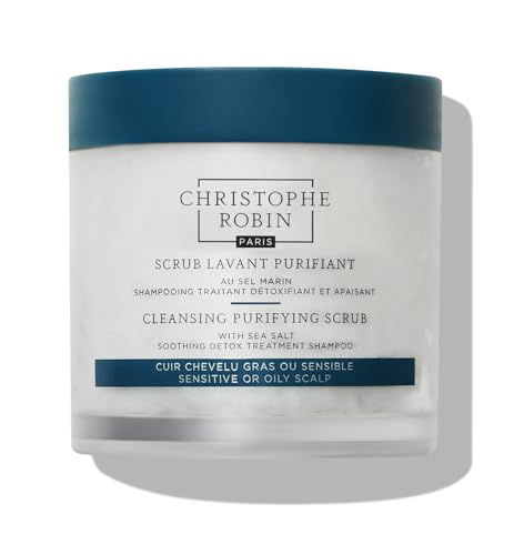Christophe Robin Purifying Scalp Scrub with Sea Salt, 8.4 fl. oz