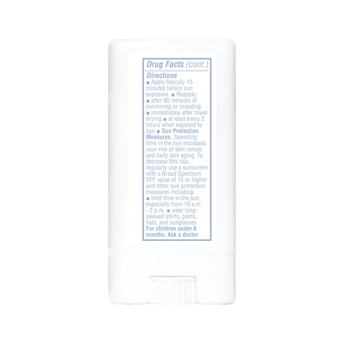 Thinksport Mineral Sunscreen Stick SPF 30, 0.64 Oz, Water Resistant & Vegan