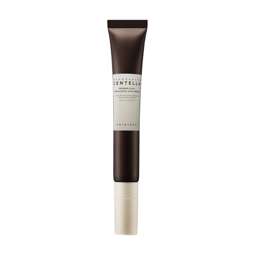 SKIN1004 Centella Probio-Cica Bakuchiol Eye Cream, Korean Eye Cream for Fine Lines with Centella, Hydrating Eye Treatment for Under Eye Area, Retinol Alternative, Korean Skin Care, 0.67 fl.oz / 20ml