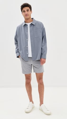 Faherty Men's All Day Shorts 7", Ice Grey, 38