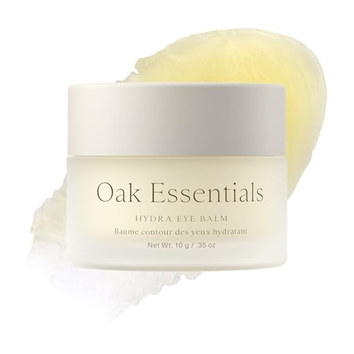 Oak Essentials Hydra Eye Balm, Balm-to-Oil Under Eye Cream, 0.35oz