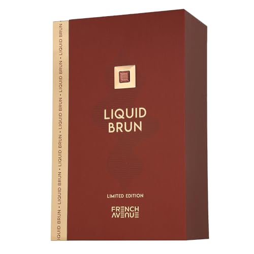 French Avenue Liquid Brun Limited Edition Extrait De Parfum, 150ml, Bergamot Cardamom Cinnamon Orange Blossom Vanilla Praline Musk