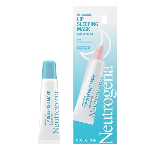 Neutrogena Hydro Boost Hydrating Lip Sleeping Mask, Clear, 0.35 oz