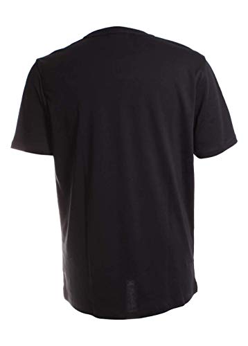 Robert Barakett Men's Georgia Short Sleeve Crew Neck T-Shirt, Black, Large