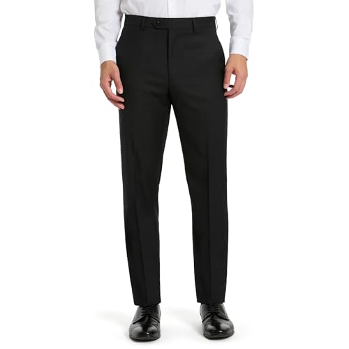 Michael Kors Black Plain Classic Pants|Black,34/32