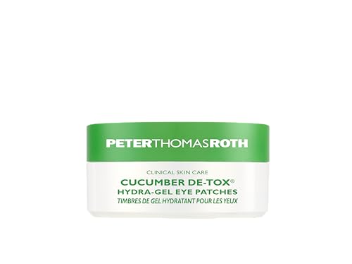 Peter Thomas Roth | Cucumber De-Tox® Hydra-Gel Eye Patches | Cucumber Extract Eye Mask Patches for Puffiness and Dark Circles