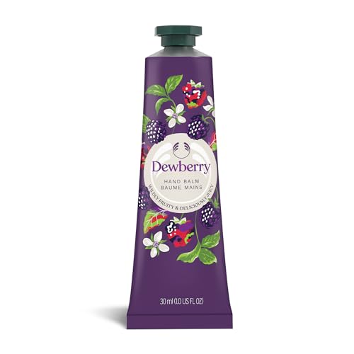 The Body Shop Dewberry Hand Balm | 96H Nourishing Moisture, 1.0 Oz