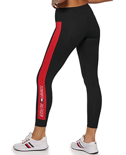 Tommy Hilfiger Sport Womens Sport Legging,Black,L