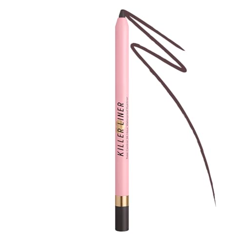 Too Faced Killer Liner 36-Hour Gel Eyeliner Pencil | Long Lasting, Waterproof, Non-Flaking Eyeliner Pencil, 0.04 Ounce, Storm
