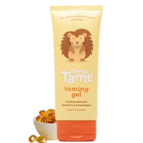 T is for Tame Kids Hair Taming Gel for Soft, Natural Style & Hold