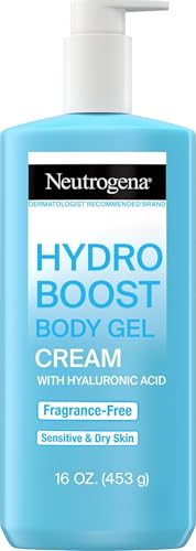 Neutrogena Hydro Boost Body Lotion Gel Cream Fragrance-Free 16 fl. oz