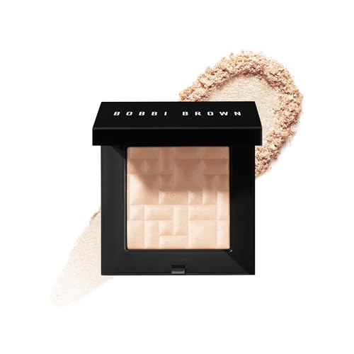 Bobbi Brown Highlighting Powder | Pearl-Infused Highlighter Makeup for Luminous Cheeks and Eyes with Gel-Powder Hybrid Technology | Natural Glow Radiance Booster, Quartz Glow, 0.28 Ounce