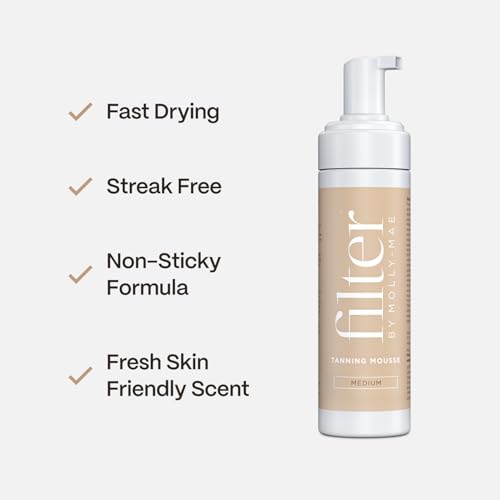 Filter by Molly-Mae Self Tanner Mousse Medium 6.7oz