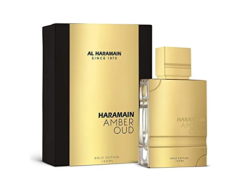 Al Haramain Al Harmain amber oud gold edition unisex 4.0 Ounce eau de parfum spray, 4.0 Ounce