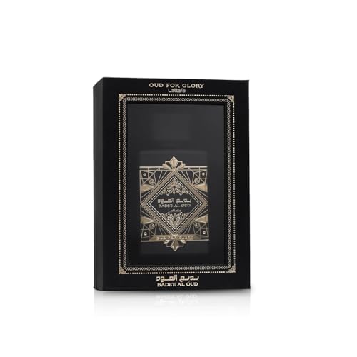 Lattafa Perfumes Bade'e Al Oud, Oud for Glory for Unisex Eau de Parfum Spray, 3.4 Ounce