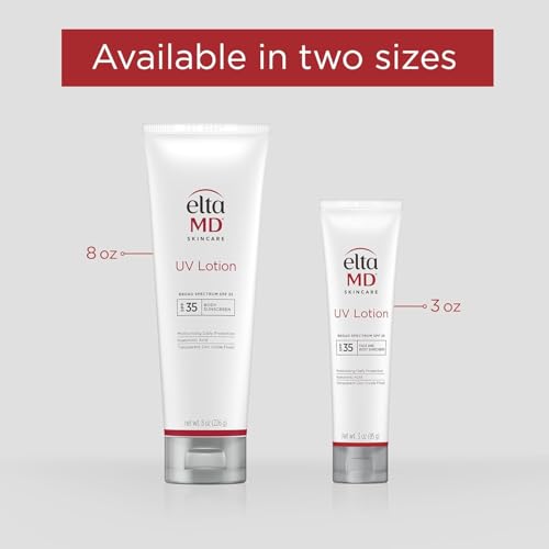 EltaMD UV Lotion, Moisturizing Sunscreen for Face and Body, SPF 35, 8 oz