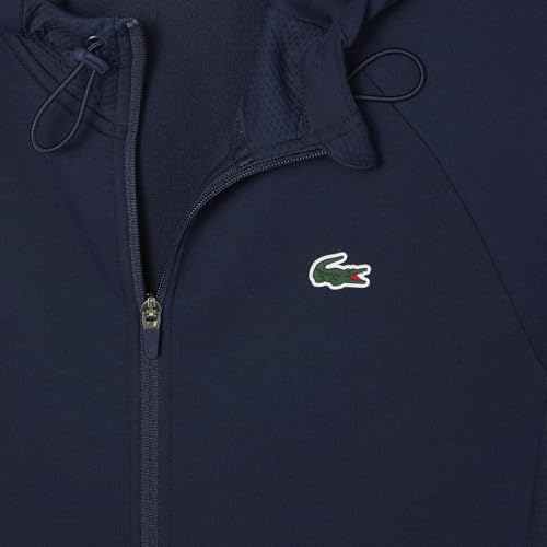 Lacoste Men's Sport Tennis x Novak Djokovic Tracksuit Set, Navy Blue/Navy Blue, Large