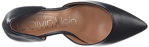 Calvin Klein Women's Gloria Pump, Black Patent, 8.5