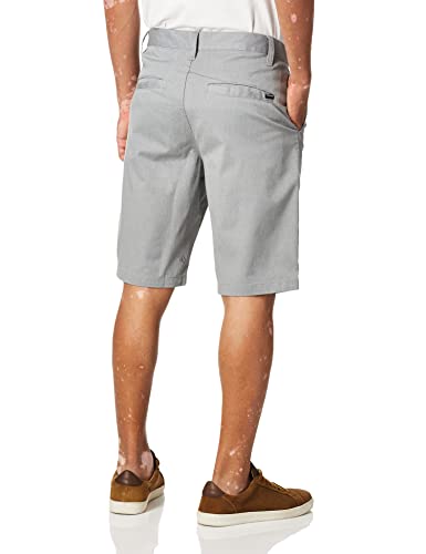 Volcom Men's Vmonty Stretch Chino Short, Heather Grey, 32