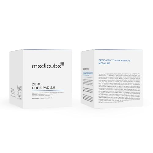medicube Toner Pads Zero Pore Pad 2.0 for Exfoliation and Pore Care