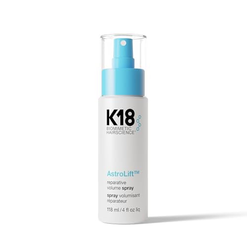 K18 AstroLift Reparative Volume Spray - Damage Repair Hair Volumizer + Thickening Spray for Fine Hair - Flexible 2-Day Hold + Humidity-Resistant, Non-Sticky Formula (4 Fl oz)