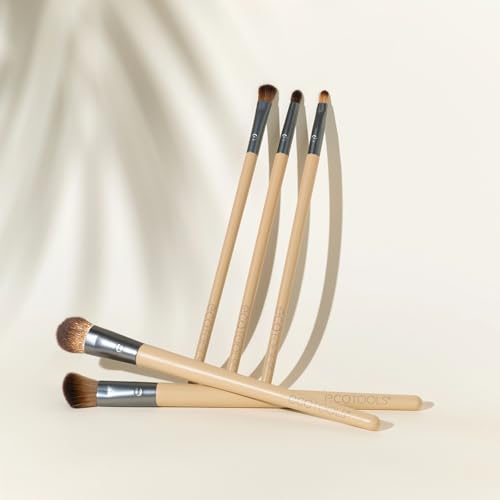 EcoTools Daily Defined Eye Brush Kit, Makeup Brushes, 5 Piece Set