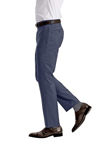Calvin Klein Men's Slim Fit Suit Separates, Solid Medium Blue, 34W x 30L