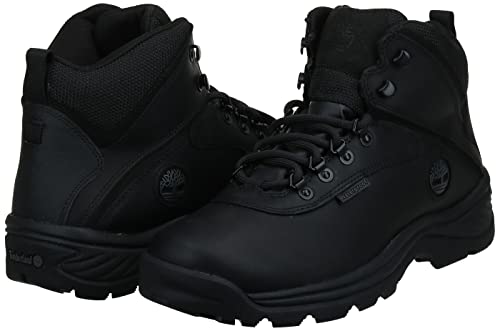 Timberland Men's White Ledge Mid Waterproof Hiking Boot, Black, 13