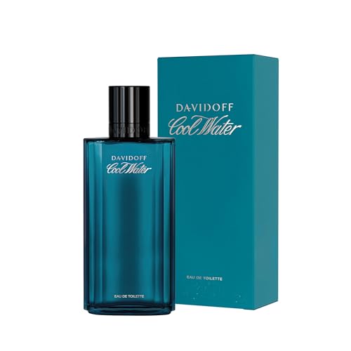 Davidoff Cool Water Eau de Toilette – Aromatic Men's Cologne – With Notes of Coriander, Mint, Lavender & Amber – Long Lasting Fragrance