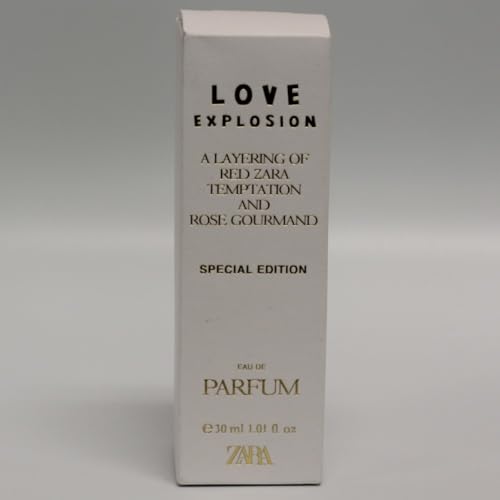 Zara Love Explosion Special Edition Perfume for Women EDP Eau De Parfum 30 ML (1.0 FL. OZ)