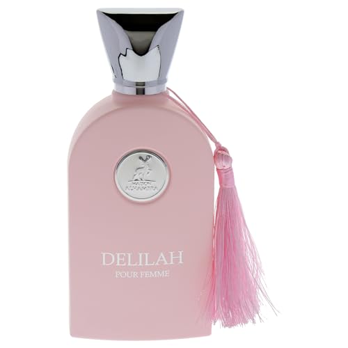 Lattafa Maison Alhambra Delilah Pour Femme Eau de Parfum Spray for Women, 3.4 Ounce / 100 Ml