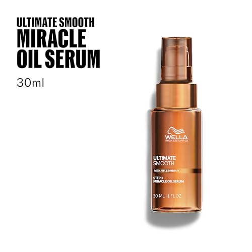 Wella Professionals Ultimate Smooth Miracle Oil Serum, Squalane & Omega 9