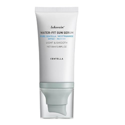 Centella Sunscreen SPF 50,Centella Hyalu Cica Water-Fit Sun Serum,Blue